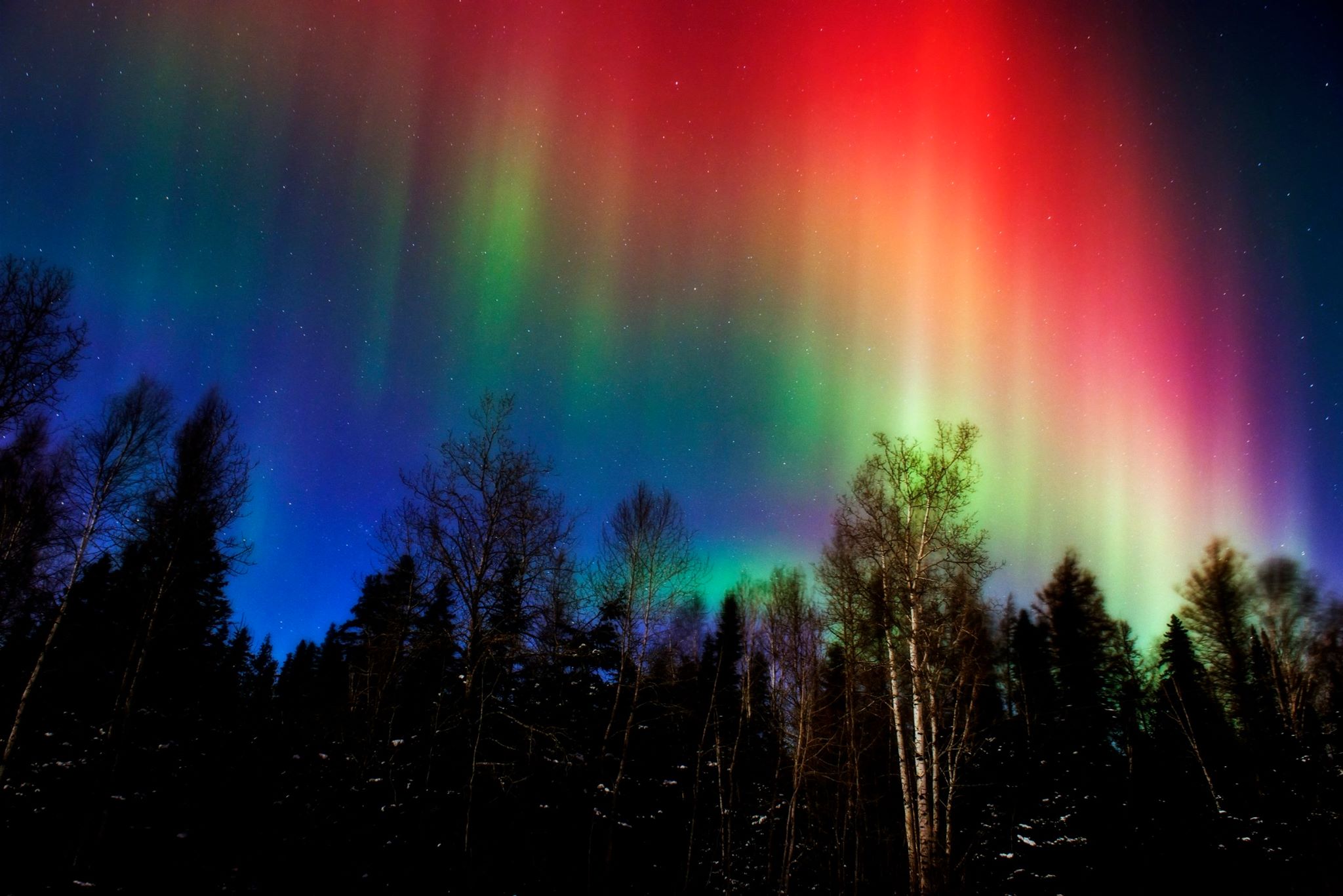 Aurora Borealis photo by Justin T Stevens‎