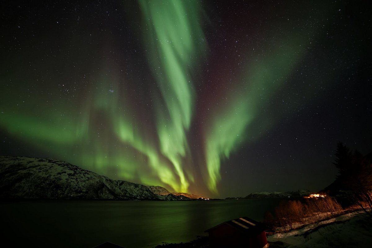 Aurora Borealis at Tromso, Norway