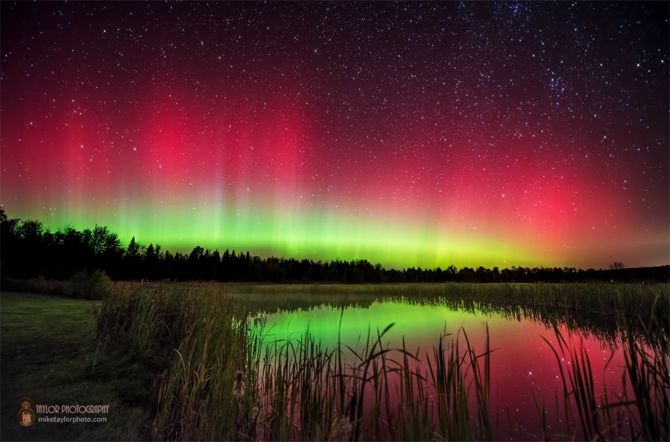 Aurora Borealis in Maine