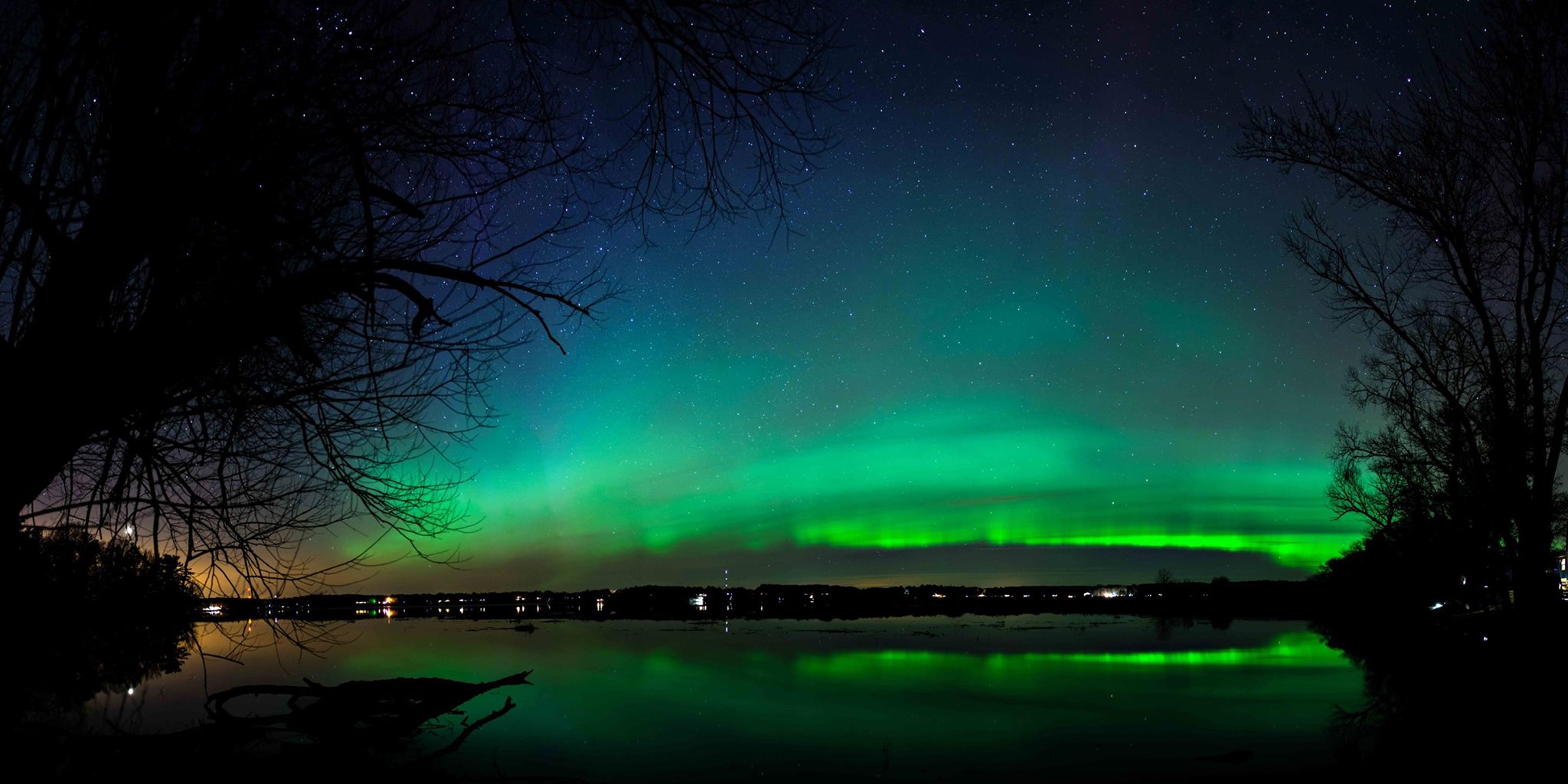 Aurora Borealis: Dunn County, Wisconsin