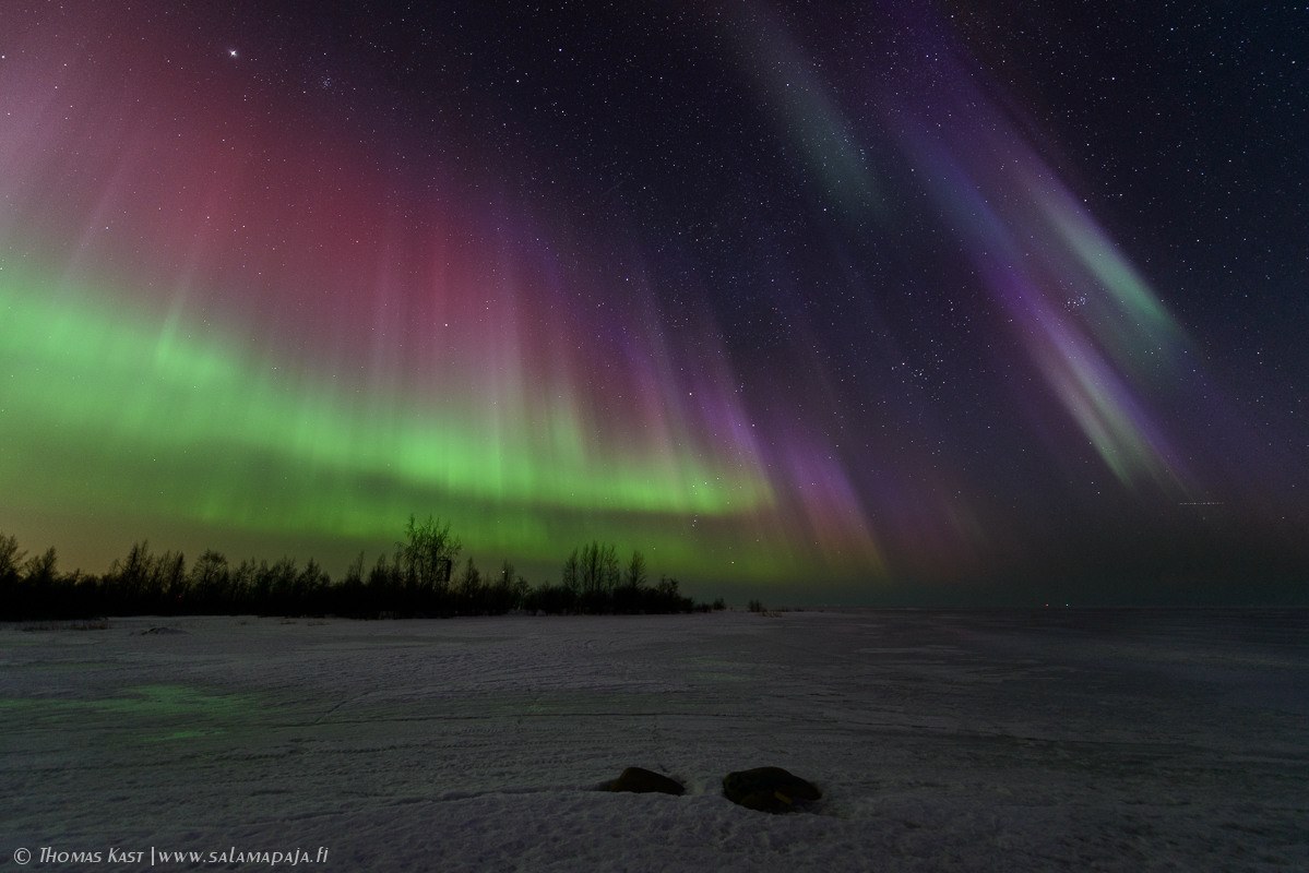 Aurora Borealis:  Haukipudas, Finland