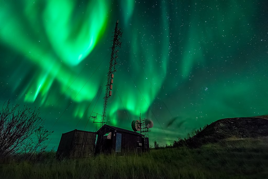 Aurora Borealis in Djupvik, Kåfjord, Norway