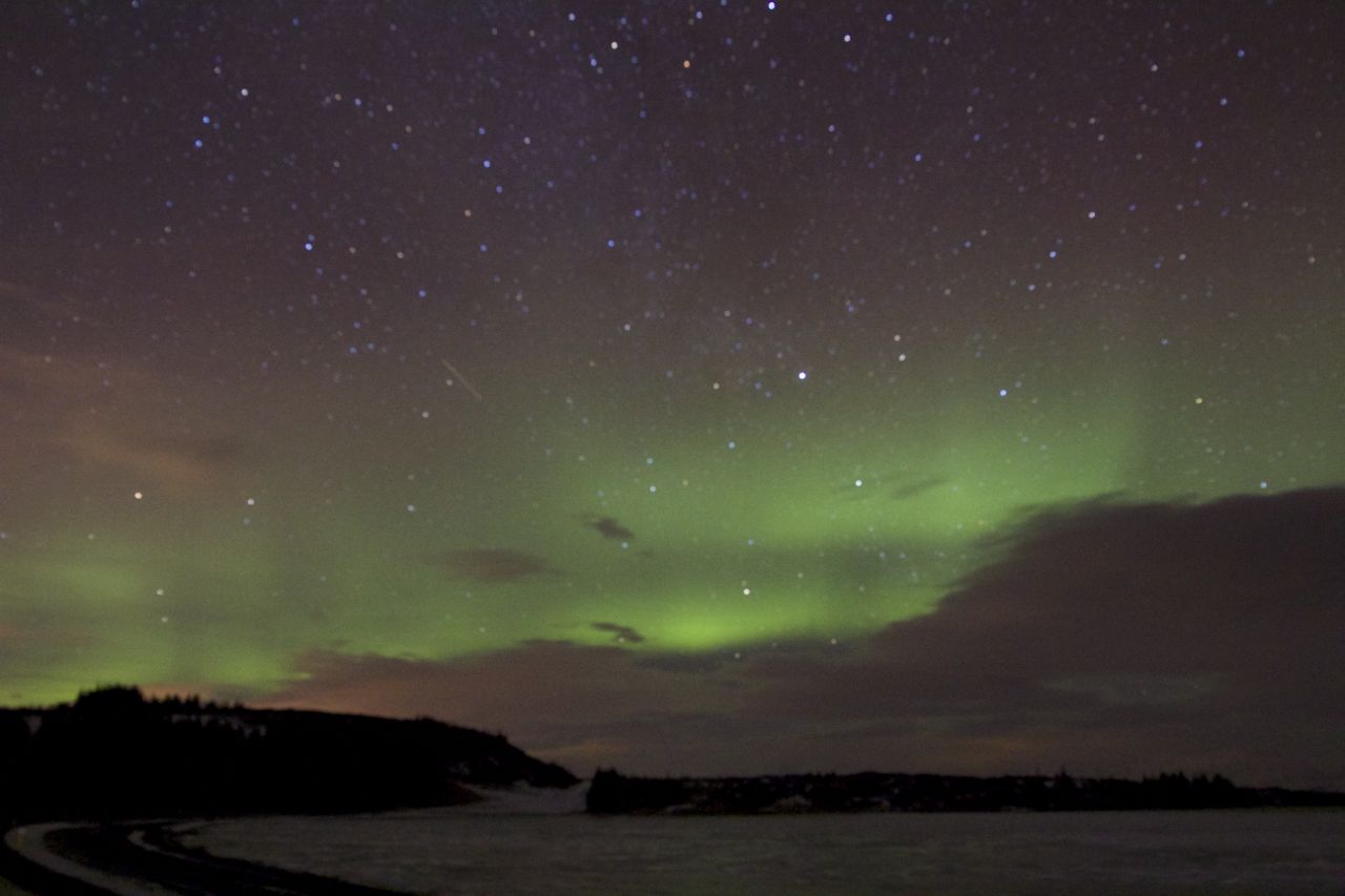 Pingvallavatn Aurora