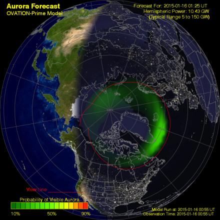 Soft Serve News -- Aurora Borealis Northern Lights