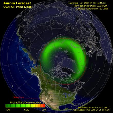 Soft Serve News -- Aurora Borealis Northern Lights