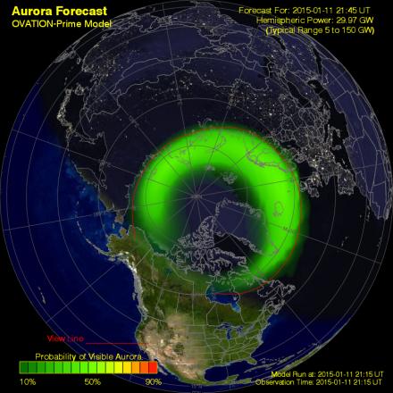 Soft Serve News -- Aurora Borealis Northern Lights