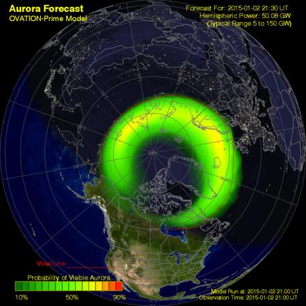 Soft Serve News -- Aurora Borealis Northern Lights