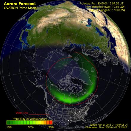 Soft Serve News -- Aurora Borealis Northern Lights