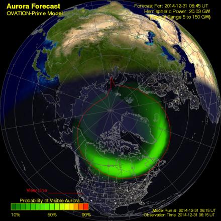 Soft Serve News -- Aurora Borealis Northern Lights