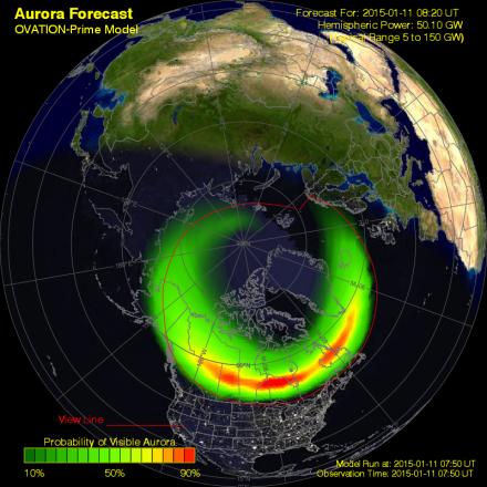 Soft Serve News -- Aurora Borealis Northern Lights